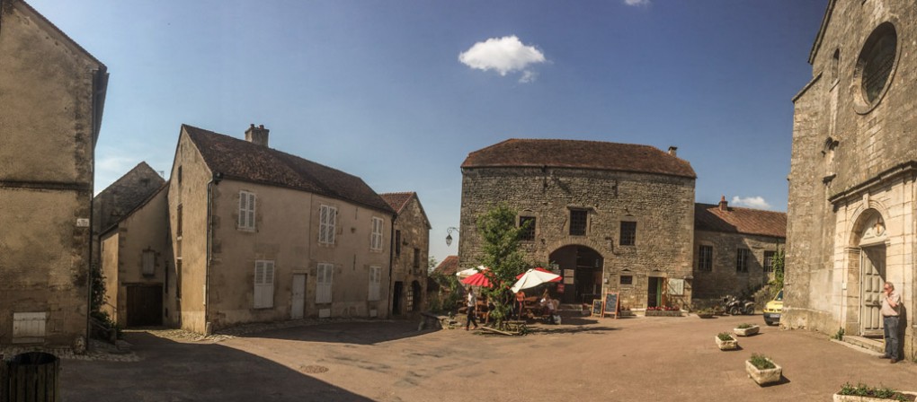 Flavigny Village Square
